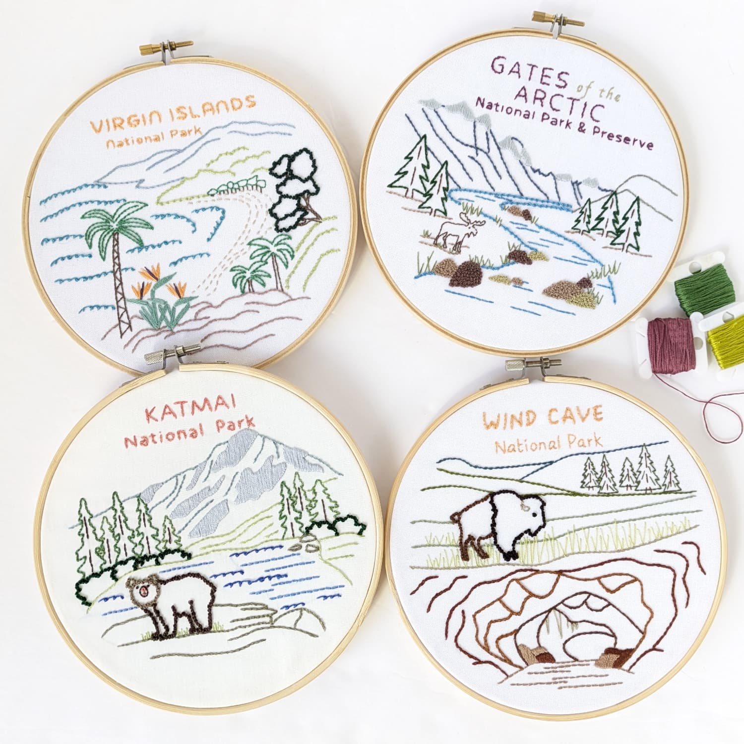 National Park Embroidery Pattern Book {Volume 6} - thumbnail 3