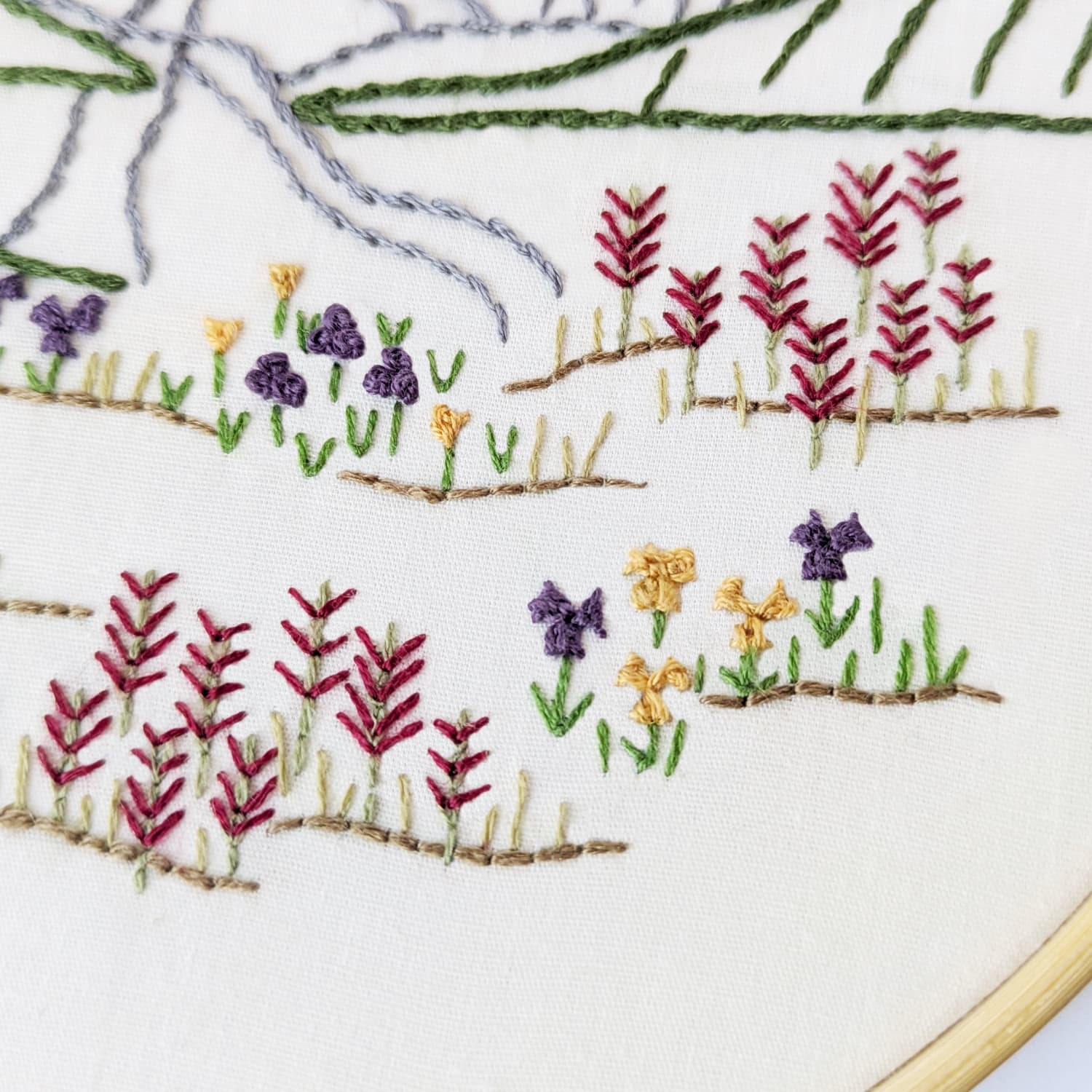 Mount St. Helens National Monument Hand Embroidery Pattern - thumbnail 3
