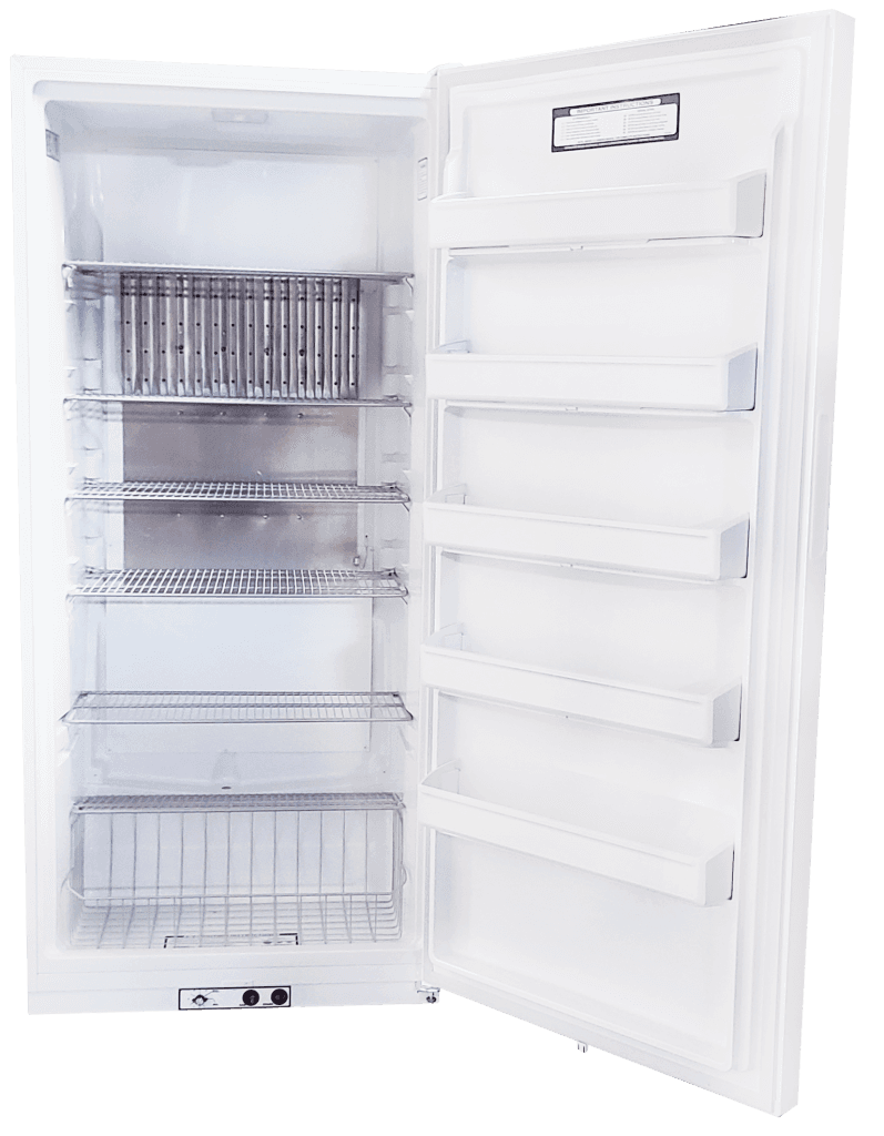 Gas Refrigerator EZ Freeze 21 Cubic Foot White Natural Gas TOTAL Fridge