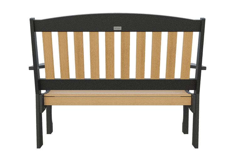4′ Poly English Garden Bench - thumbnail 5