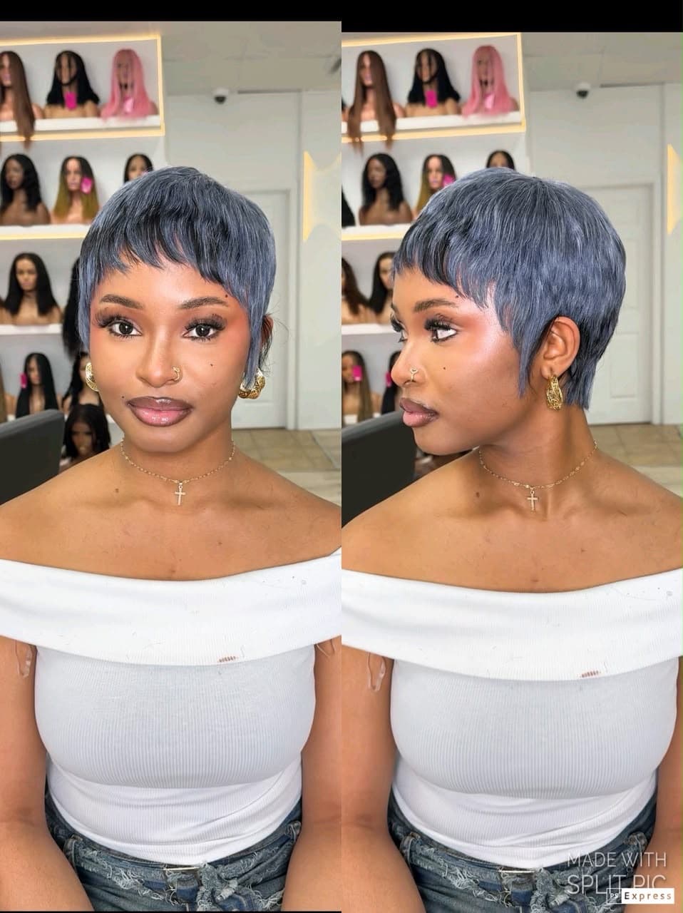 .Pixie cut