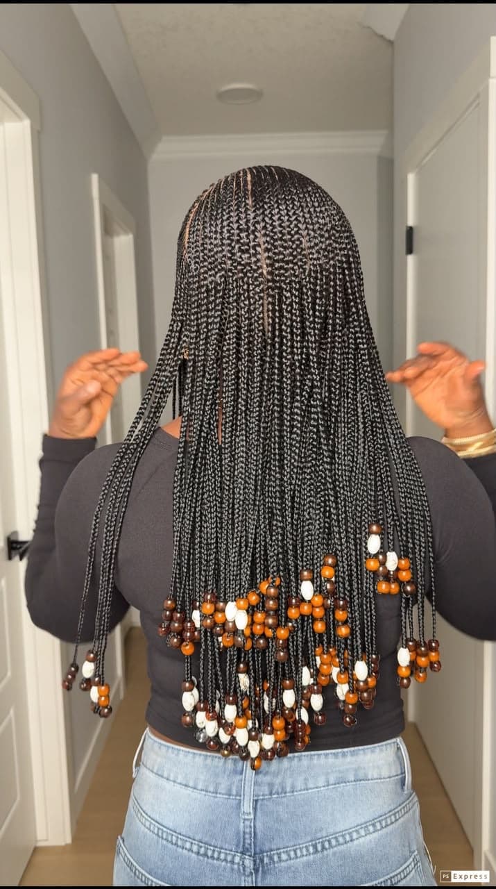 .Beaded fringe full lacewig - thumbnail 3