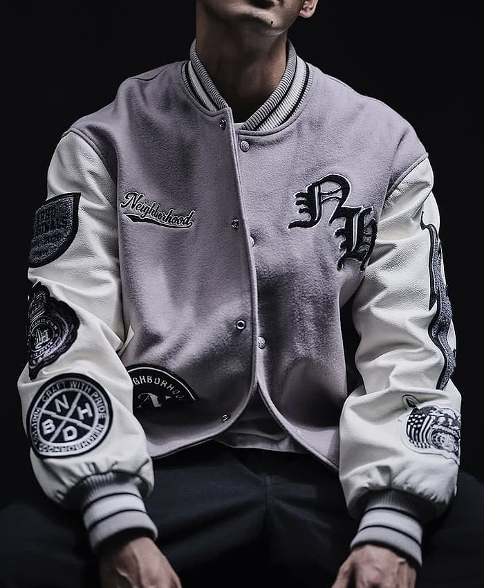 JH x Neighbourhood Varsity Jacket