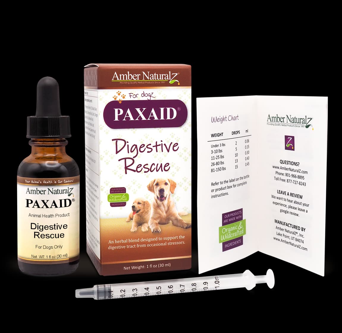 Amber NaturalZ PAXAID® (Digestive Rescue™)