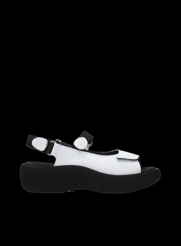Jewel – white leather