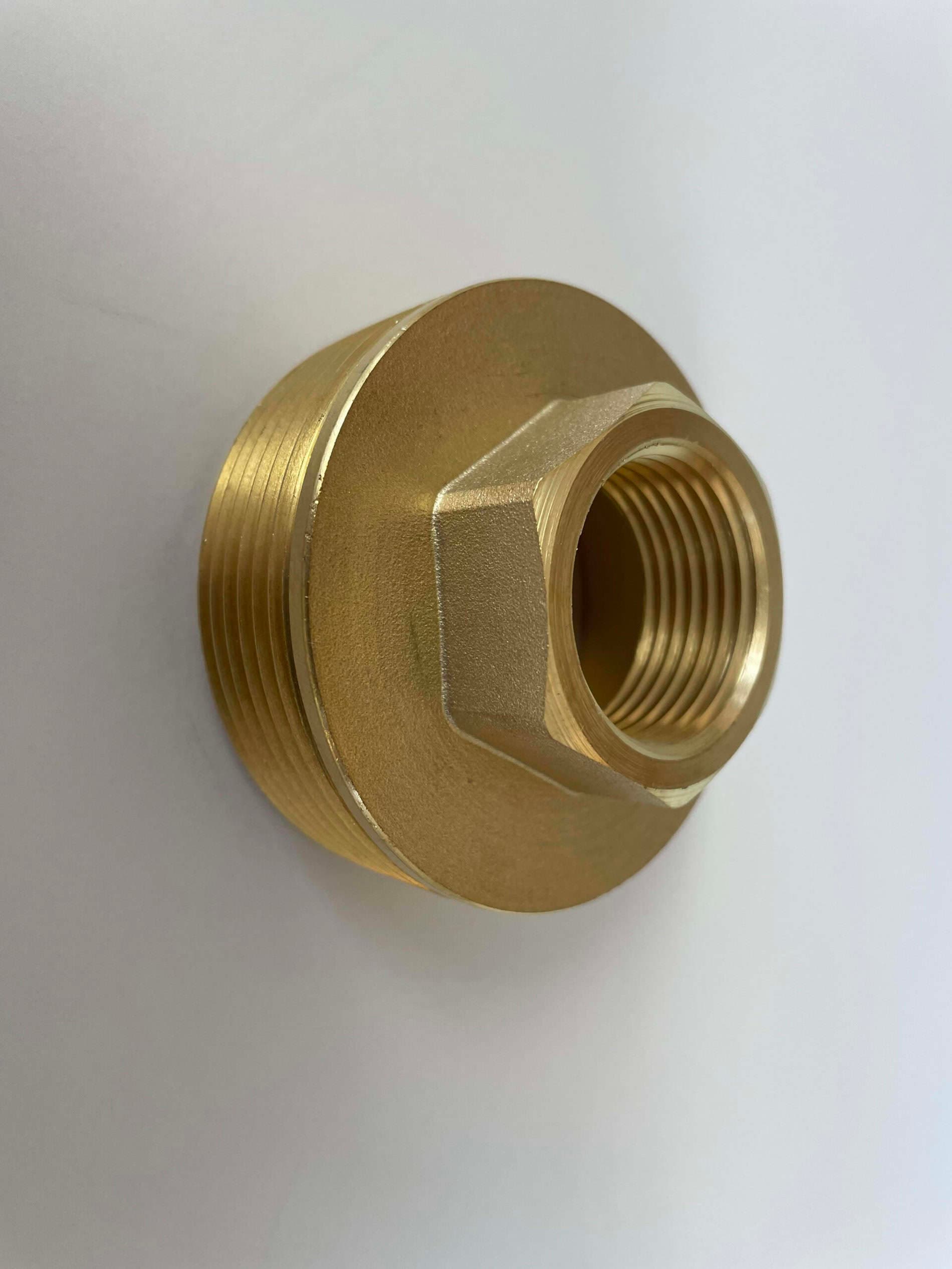 2″ MPT to 1″ FPT reducer bushing
