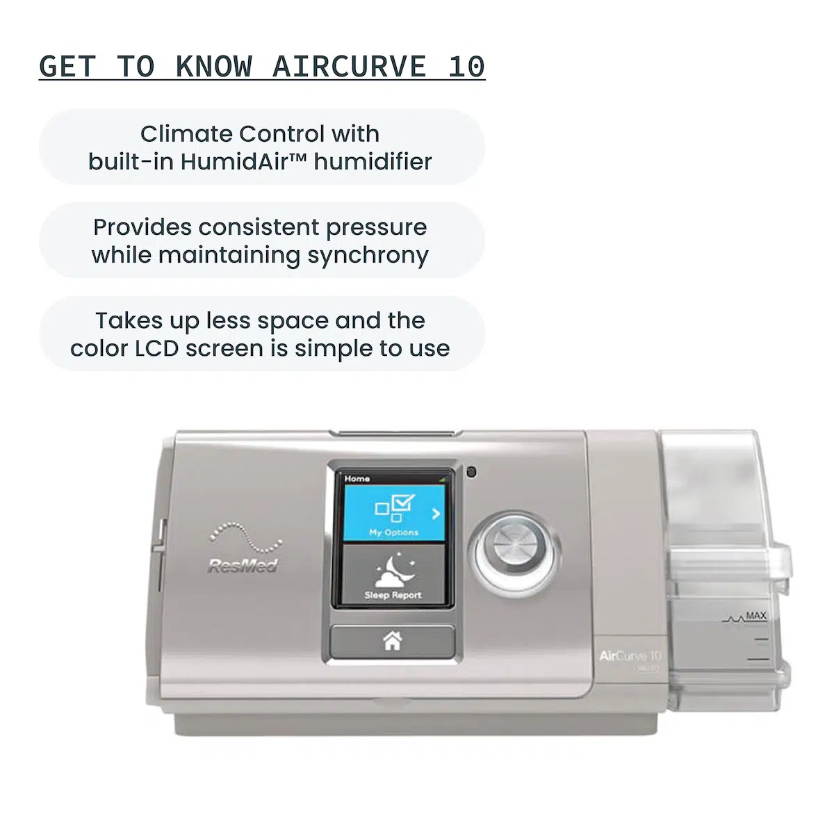 AirCurve 10 VAuto BiPAP - thumbnail 4