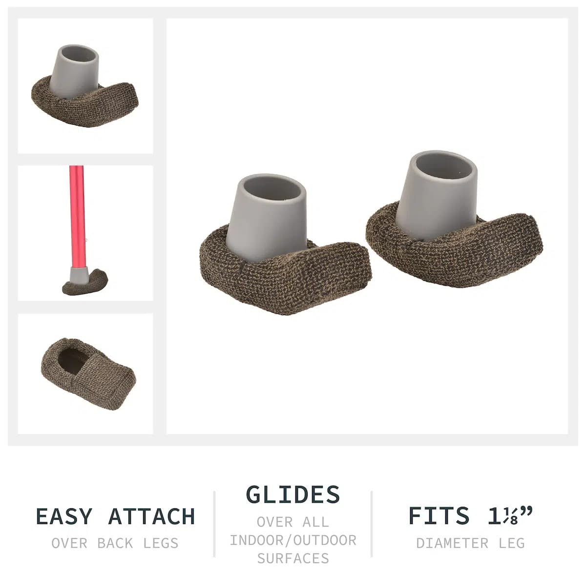 Walker Guide Ski Fabric Covers - thumbnail 2