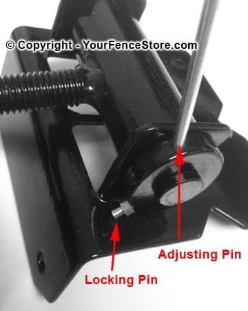 Adjustable Self-Closing Gate Hinge Set - thumbnail 2
