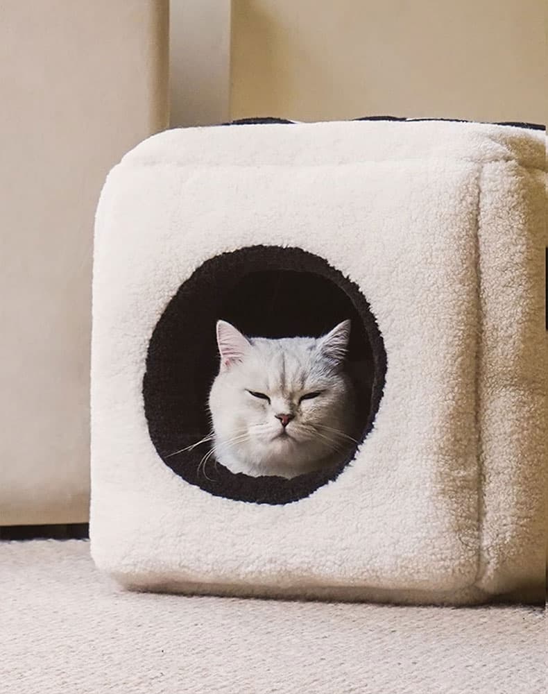 Dice Cat Cave Bed - thumbnail 6