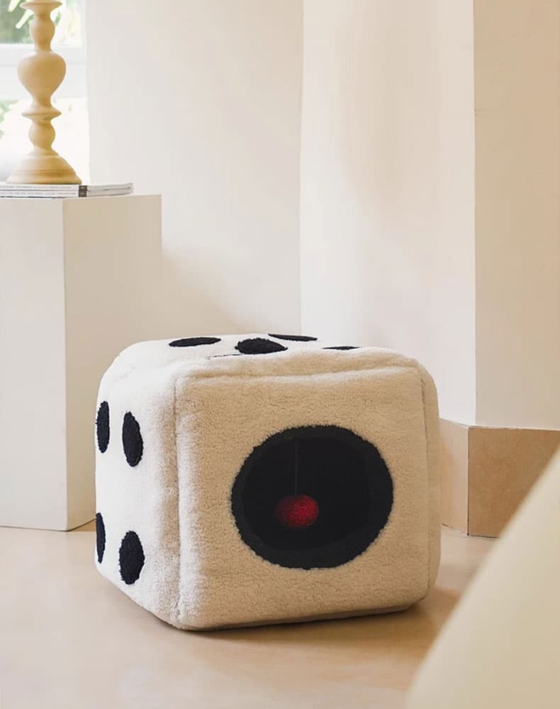 Dice Cat Cave Bed - thumbnail 7