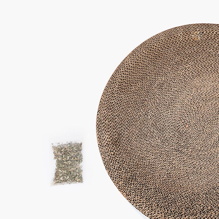 Double-Sided Cat Scratch Bowl - thumbnail 9