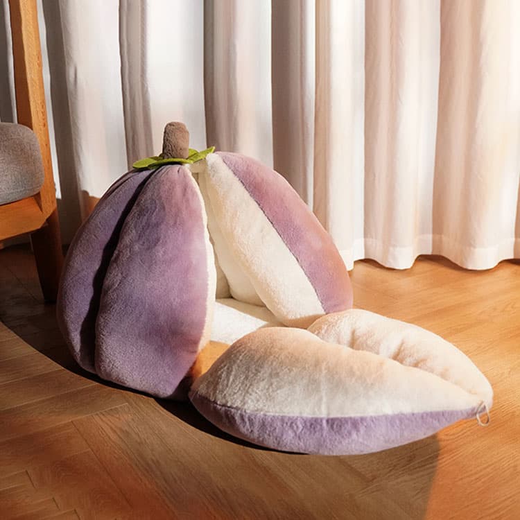Mangosteen Purple Cat Bed - thumbnail 6