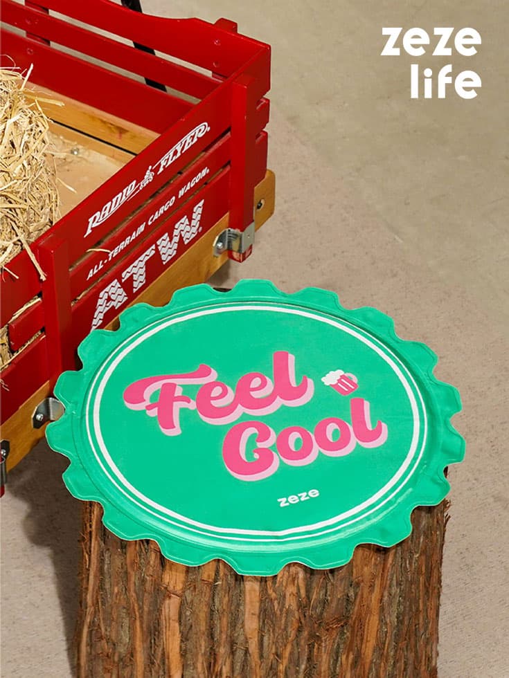 Beer Cap Cooling Mat For Cats - thumbnail 2