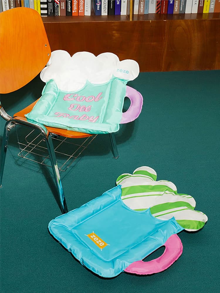 Colorful Beer Pet Cooling Mat - thumbnail 4