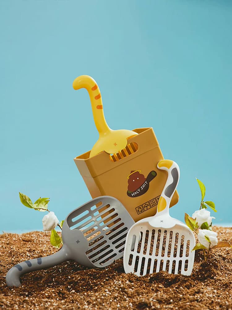 Cute Cat Tail Cat Litter Scoop - thumbnail 3
