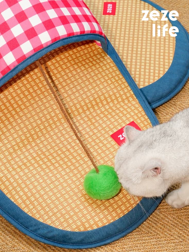 Funny Slippers Mat for Kittens - thumbnail 3