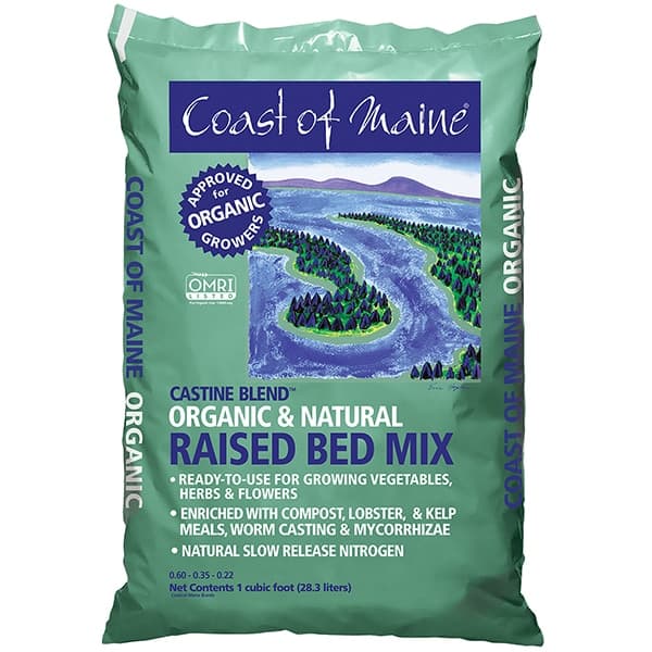 Castine Blend Organic & Natural Raised Bed Mix