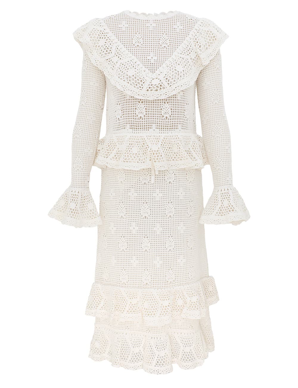 Roselight Crochet Frill Dress