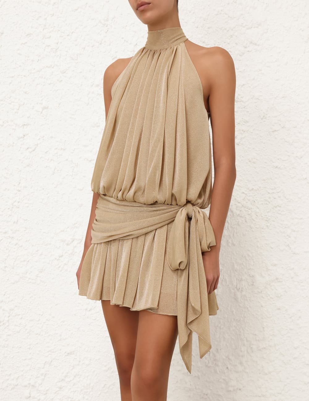 Sundance Jersey Tie Mini Dress - thumbnail 2