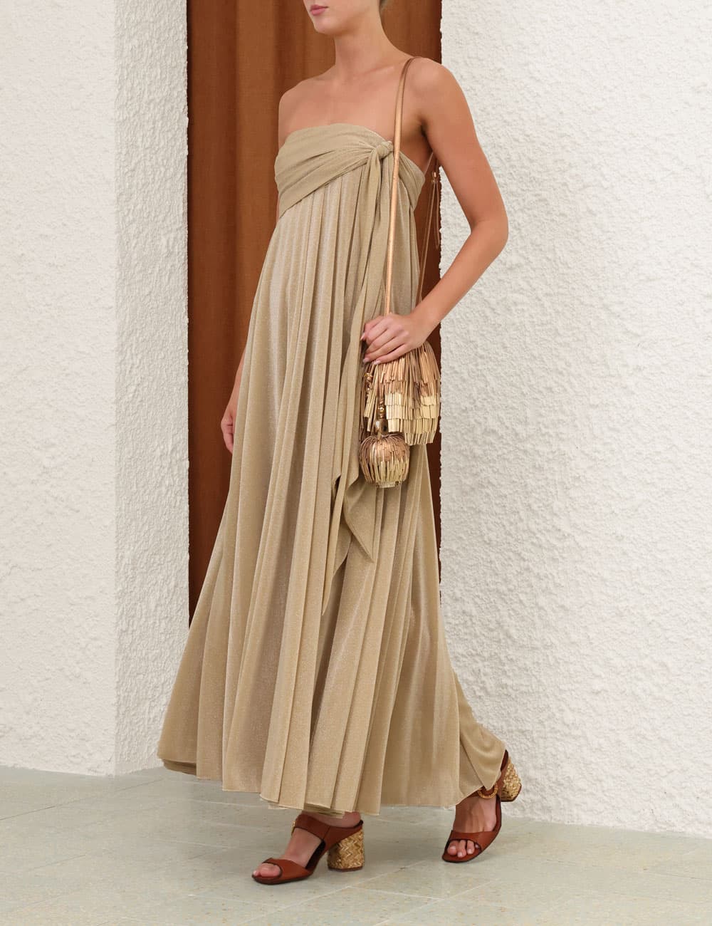 Sundance Jersey Tie Maxi Dress - thumbnail 3