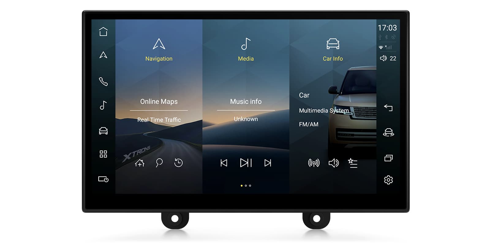 11.4″ Android 14 Car Infotainment System Upgrade for Land Rover Defender 11.4″ Android Car Stereo Radio | Wireless Apple CarPlay & Android Auto | QIRH13DF