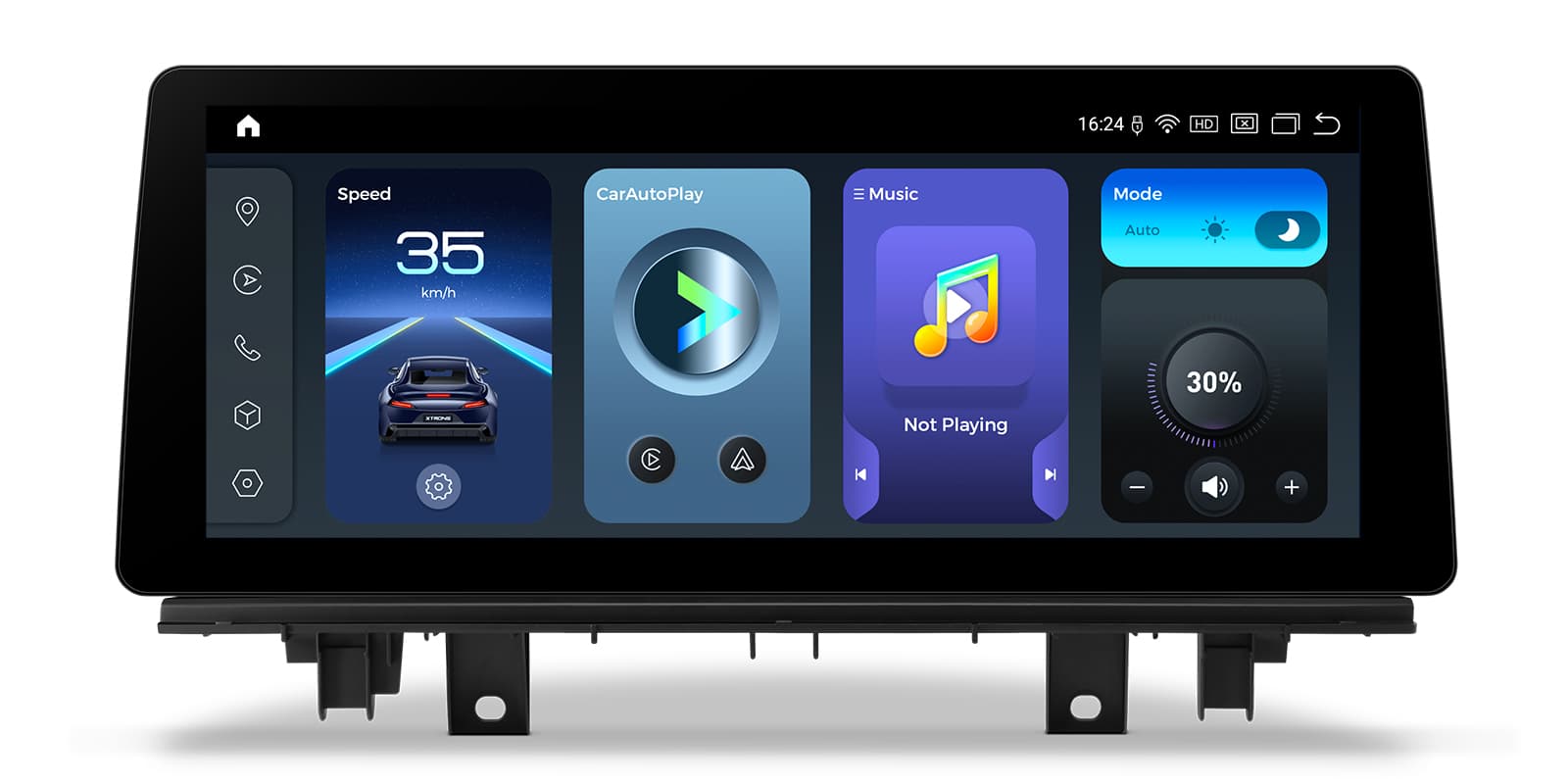 BMW X1 12.3-Inch Android Car Stereo Radio | Apple CarPlay & Android Auto | QGBS25NB12X1N
