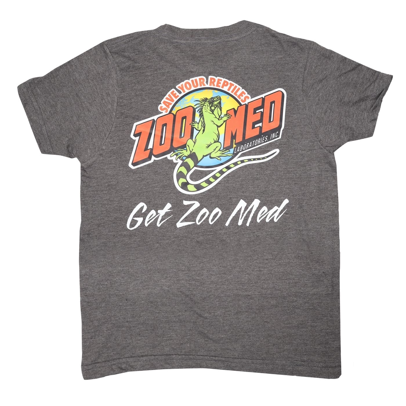Kid’s Iguana Shirt – Charcoal