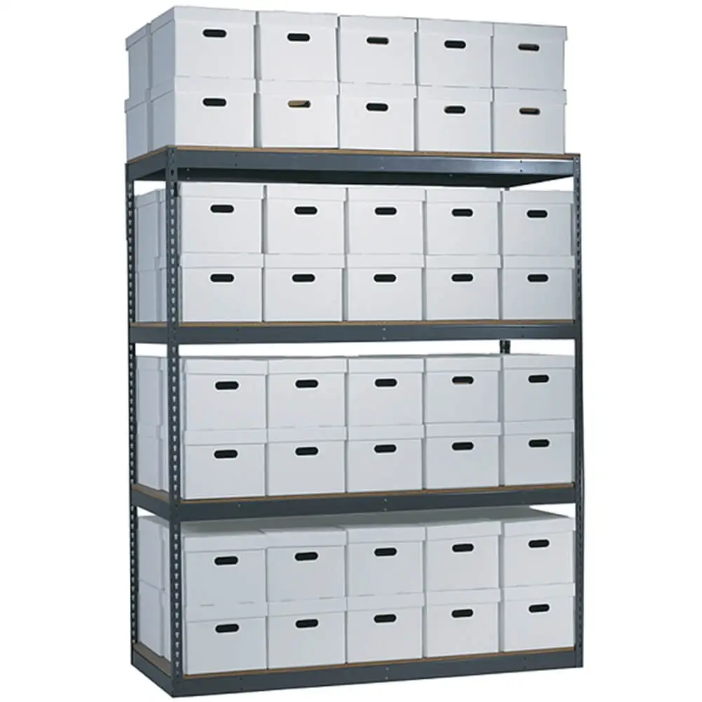 Rivet System® Boltless Shelving – Archive Box Storage