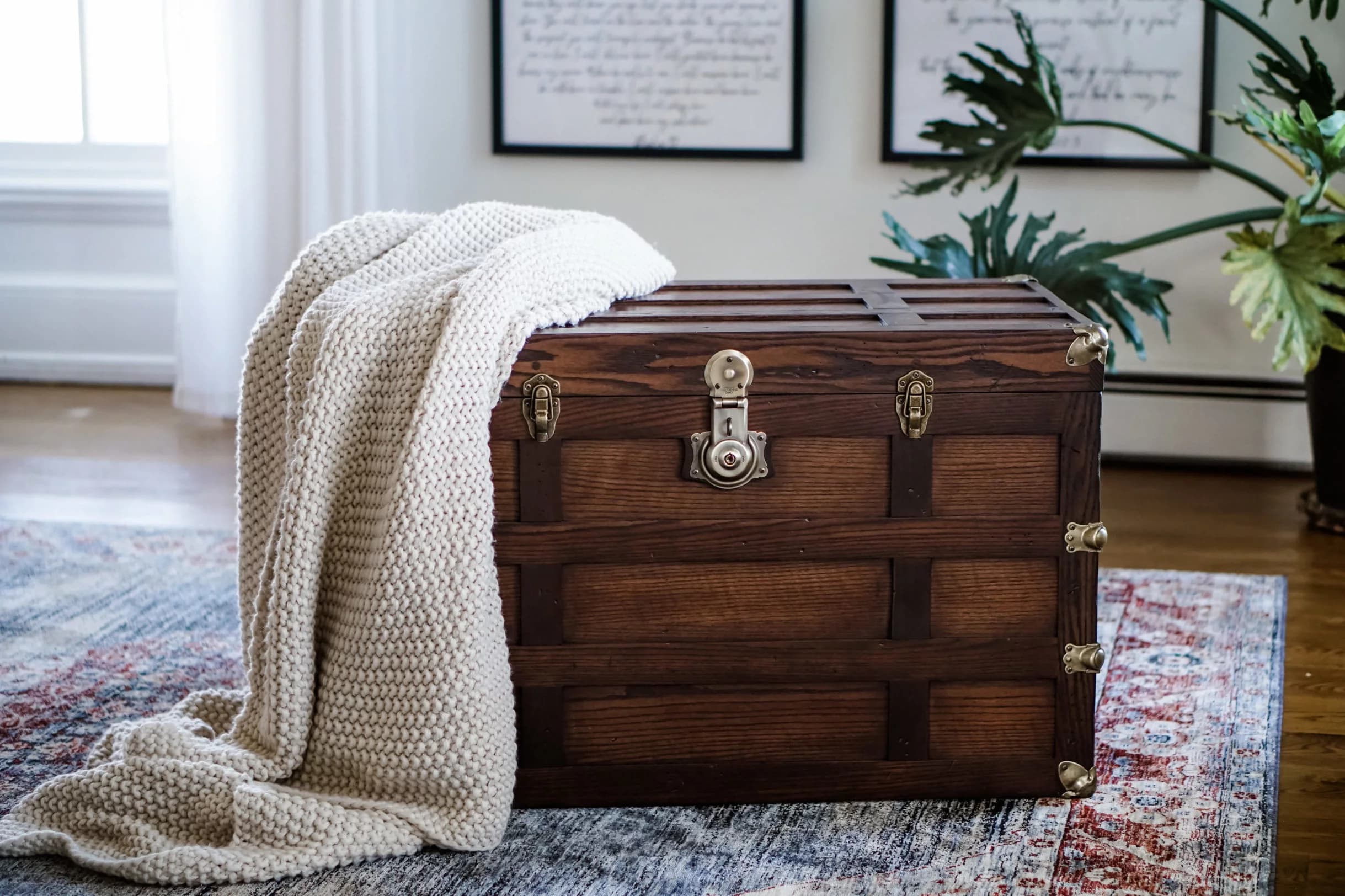 Vintage Style Steamer Trunks