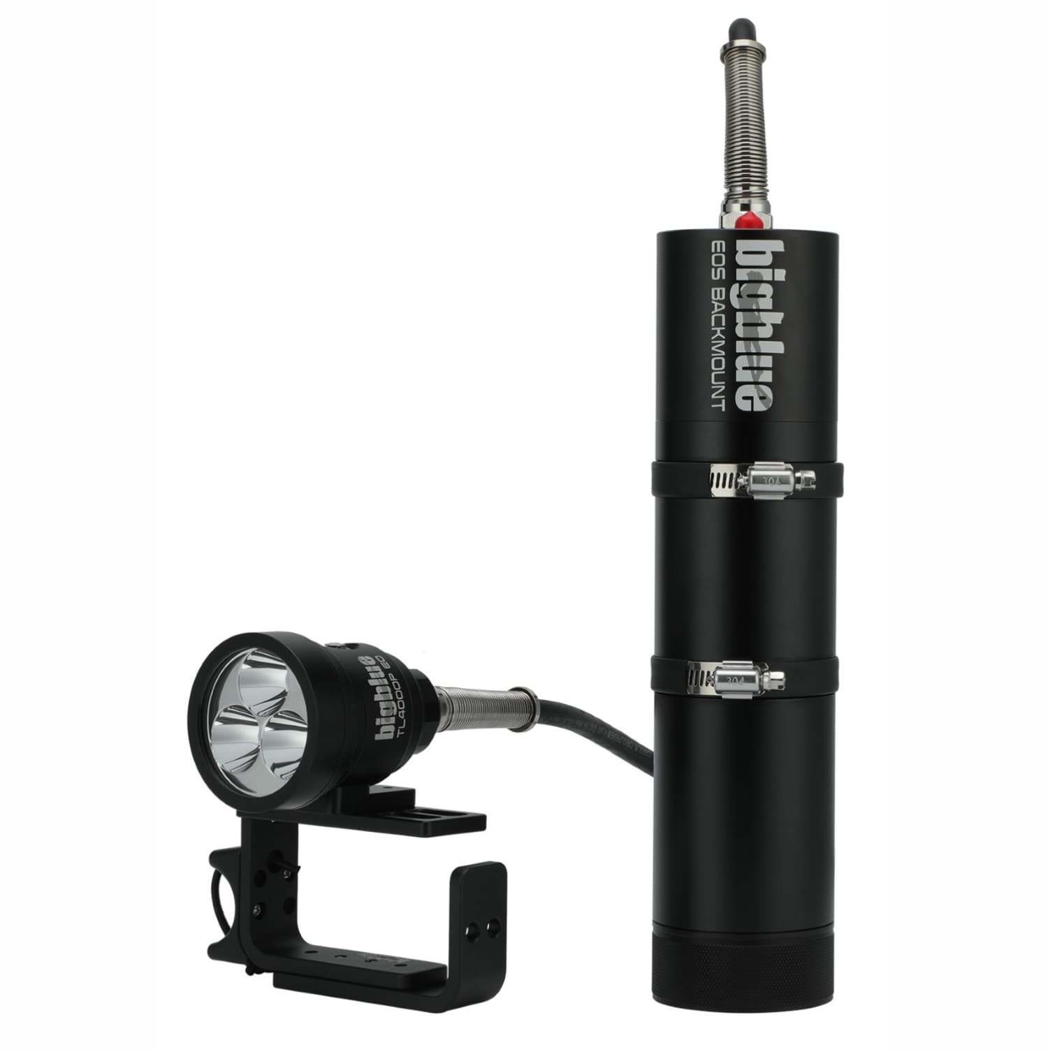 4000-Lumen Tech Light – Backmount EOS (Black, Blue, or Pink) <span class="screen-reader-text">SKU: TL4000P-EOS-BACKMOUNT</span>