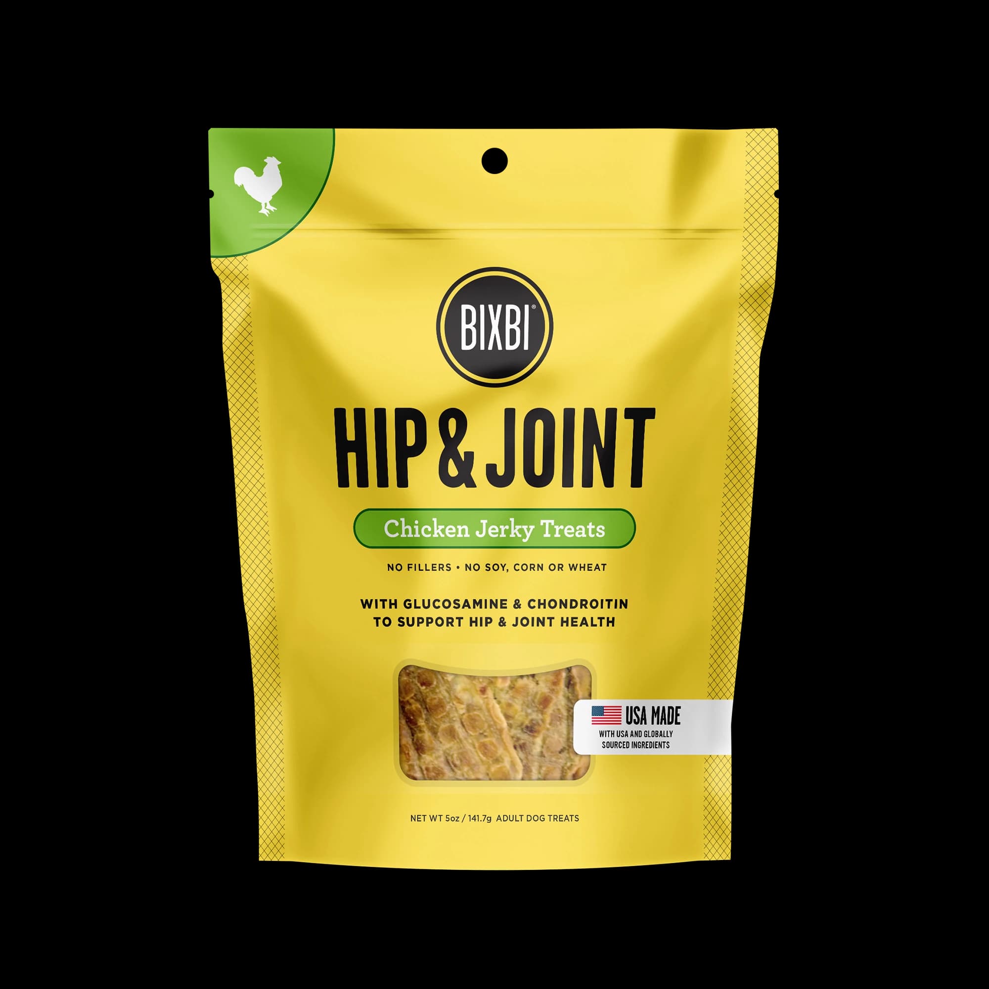 BIXBI® Hip & Joint Jerky Treats for Dogs – Chicken Recipe