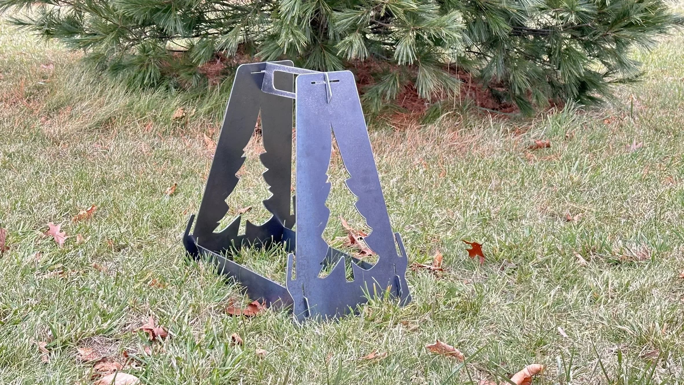 Double-Sided Sturdy Lid Support Stand