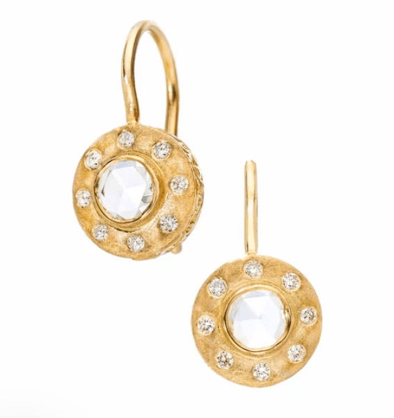 Sethi Couture Dunes Classic Diamond Drop Earrings