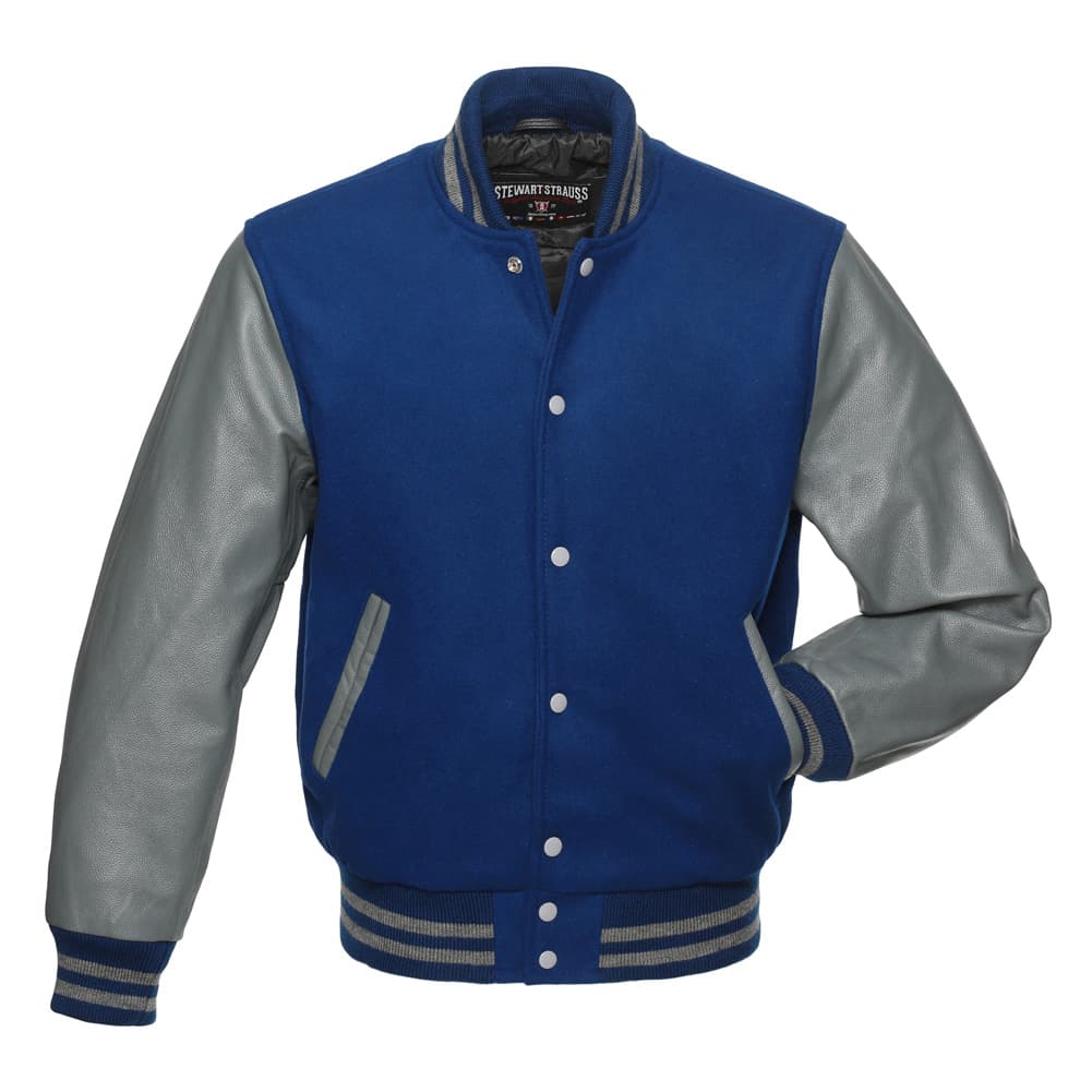 ROYAL WOOL/GREY LEATHER