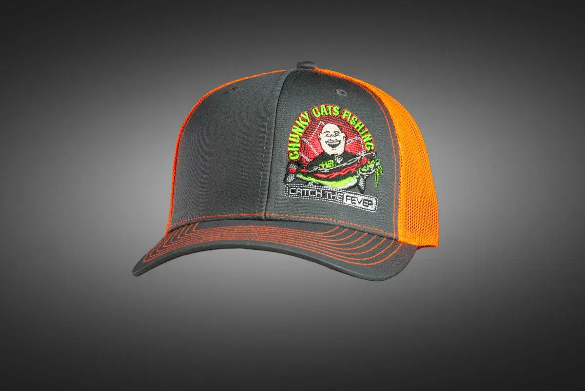 Grey/Orange Chunky Snapback