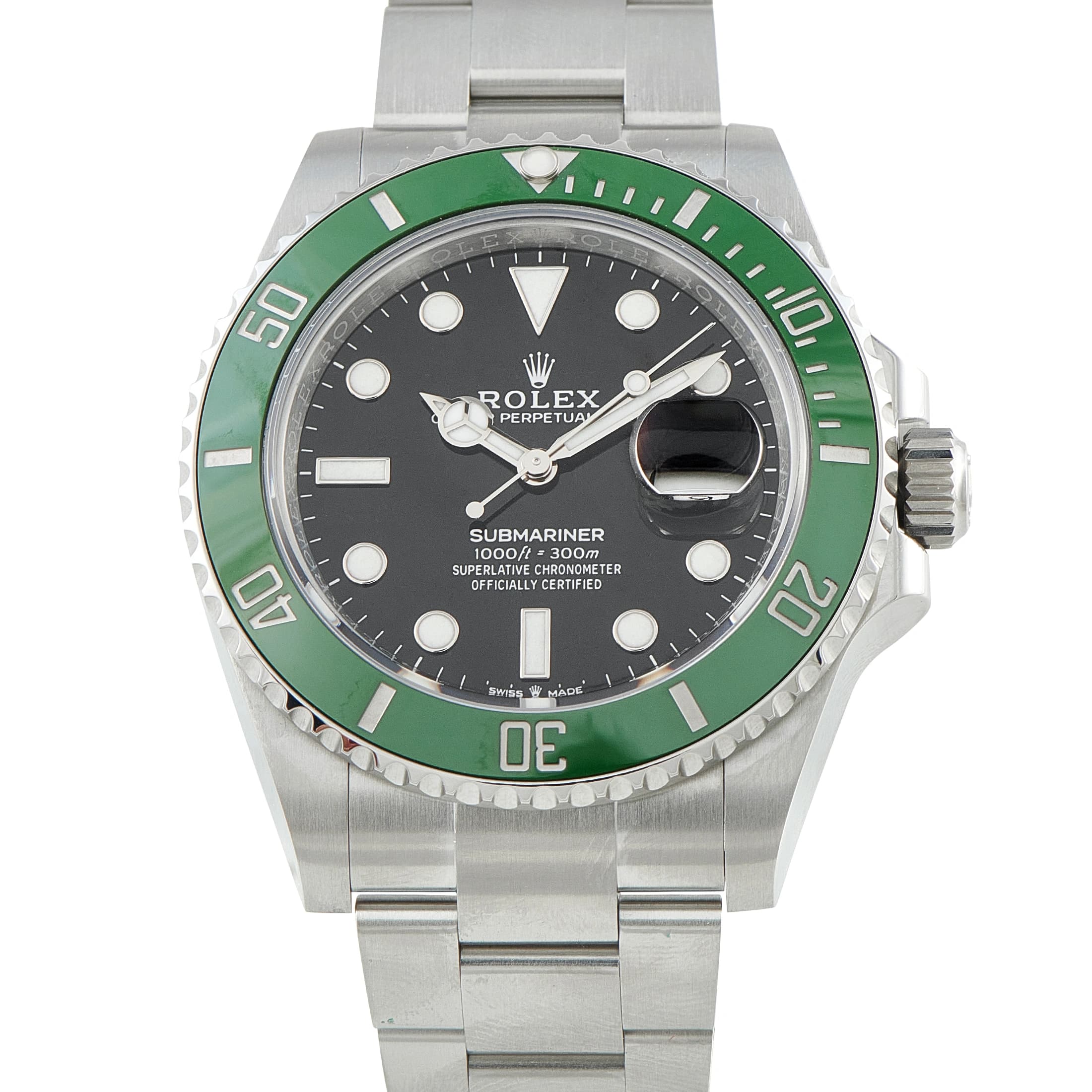 Rolex Submariner Date Starbucks Steel Watch 126610LV