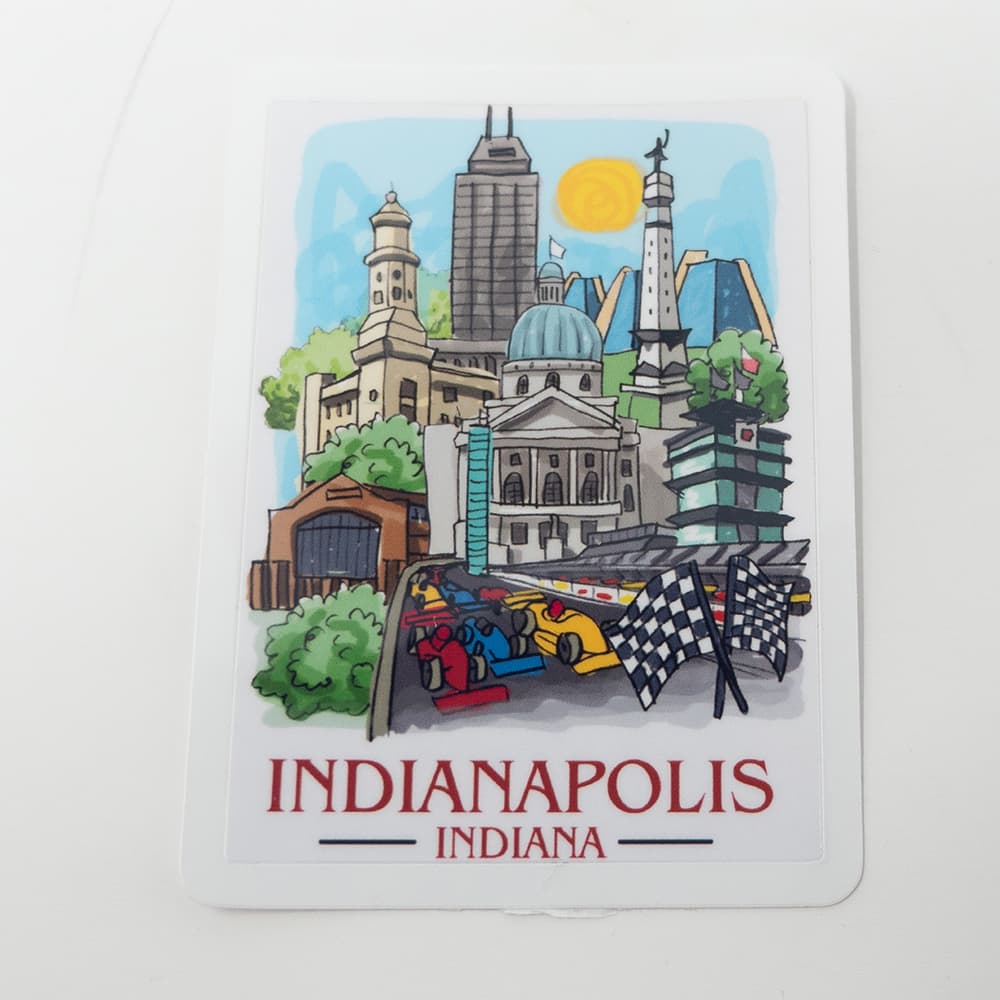 Indianapolis Sticker P4