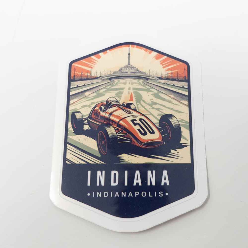 Indiana Sticker Vintage I5
