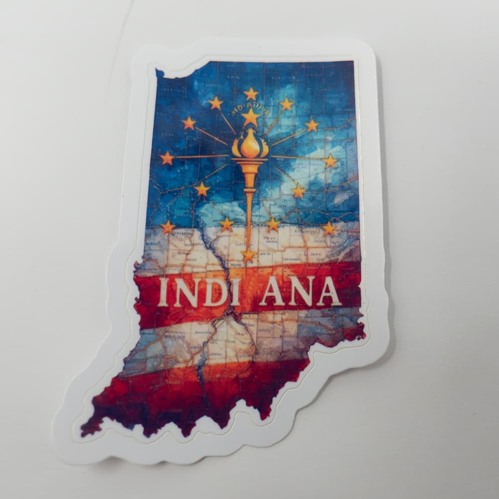 Indiana Torch Sticker I1