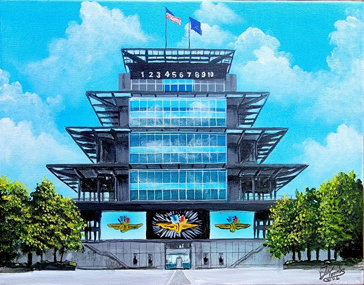 Pagoda Indy 500 by Jesse Toombs