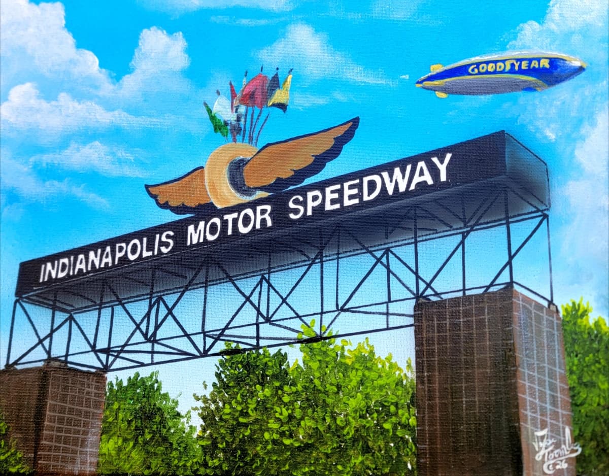Speedway Gate by Jesse Toombs