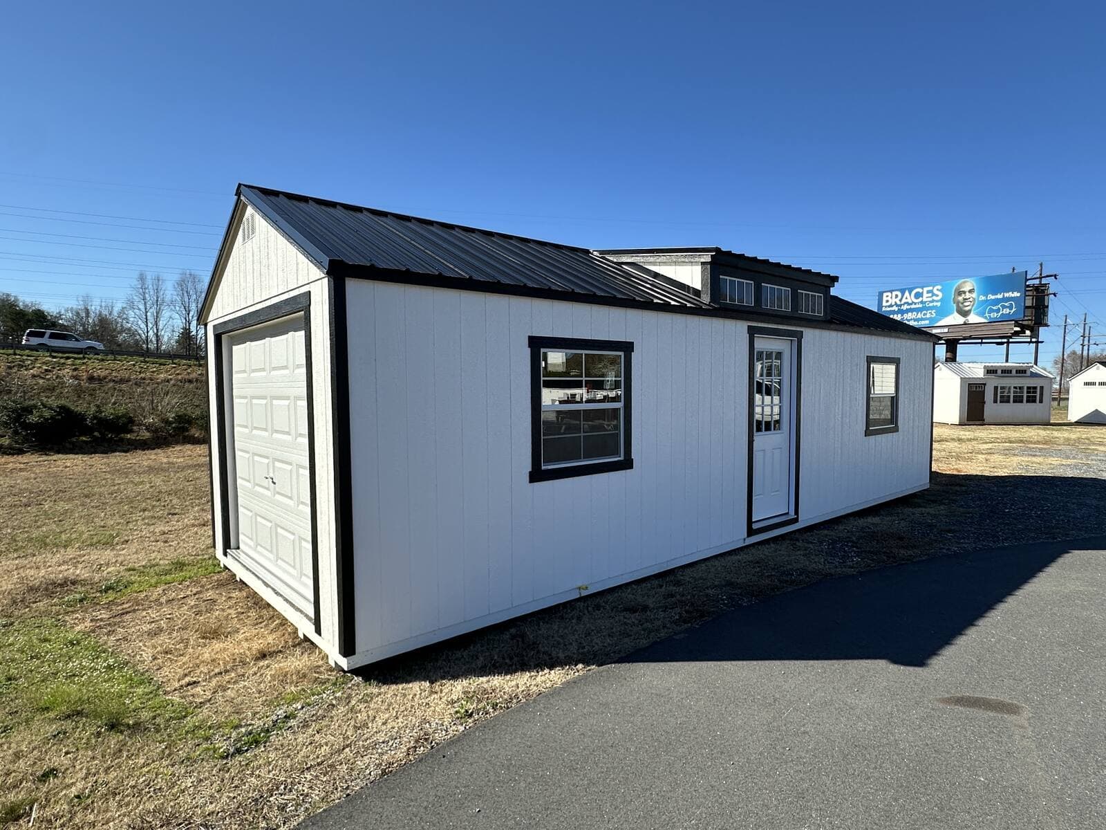 12X32 A-Frame Garage Shed | $475 A Month!