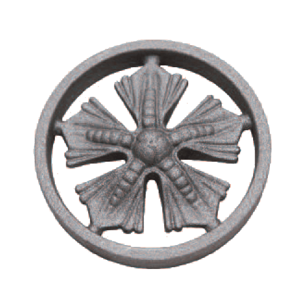 Double-Sided Decorative Rosette