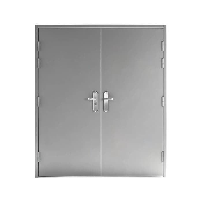 Double Steel Security Door