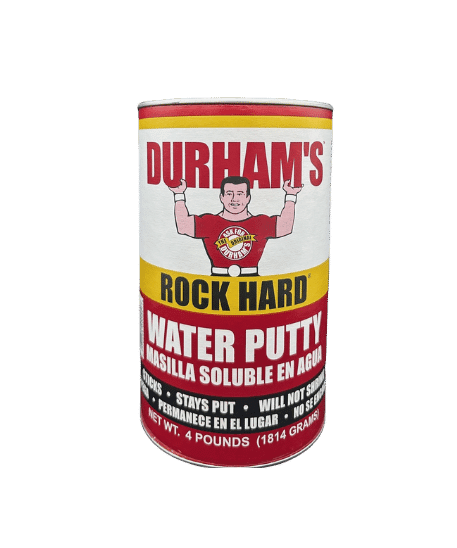 Durham’s Rock Hard Water Putty – Better than Traditional Wood Putty