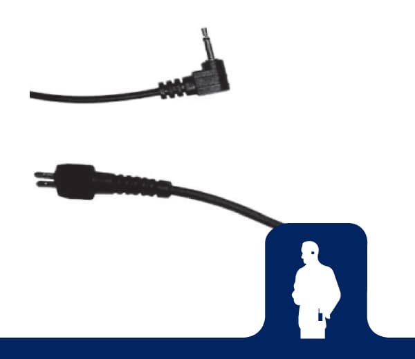 EP1069SC 2.5mm Cable Replacement for Fox Listen Only Earpiece
