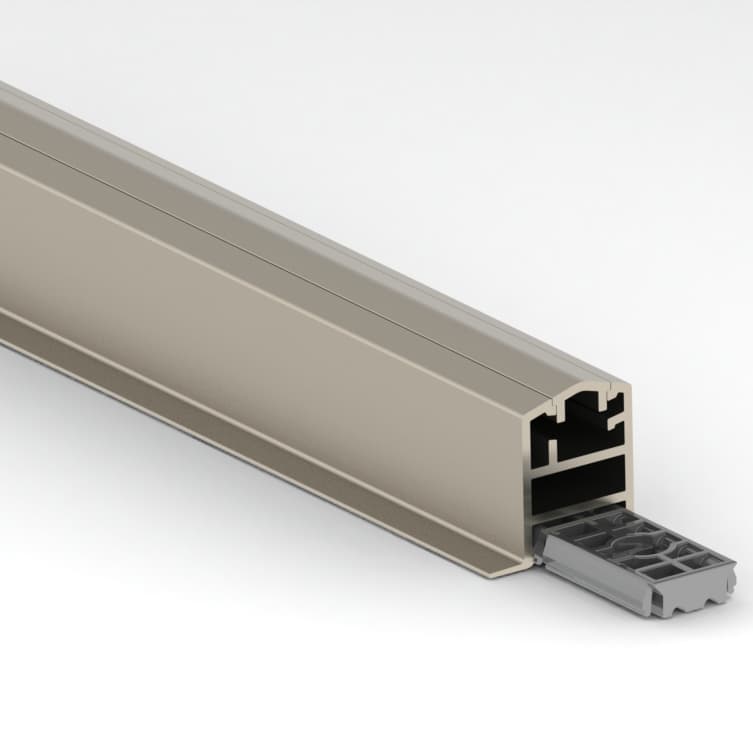 Ebbe KERB – Medium Curb – Brushed Nickel
