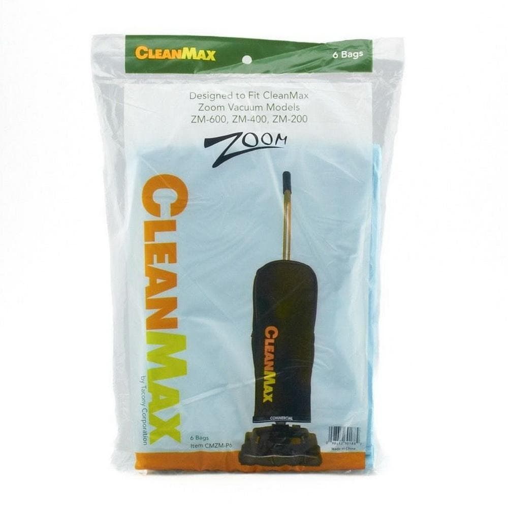 Genuine Zoom Paper Vacuum Bags, Pack of 6, CMZM-P6