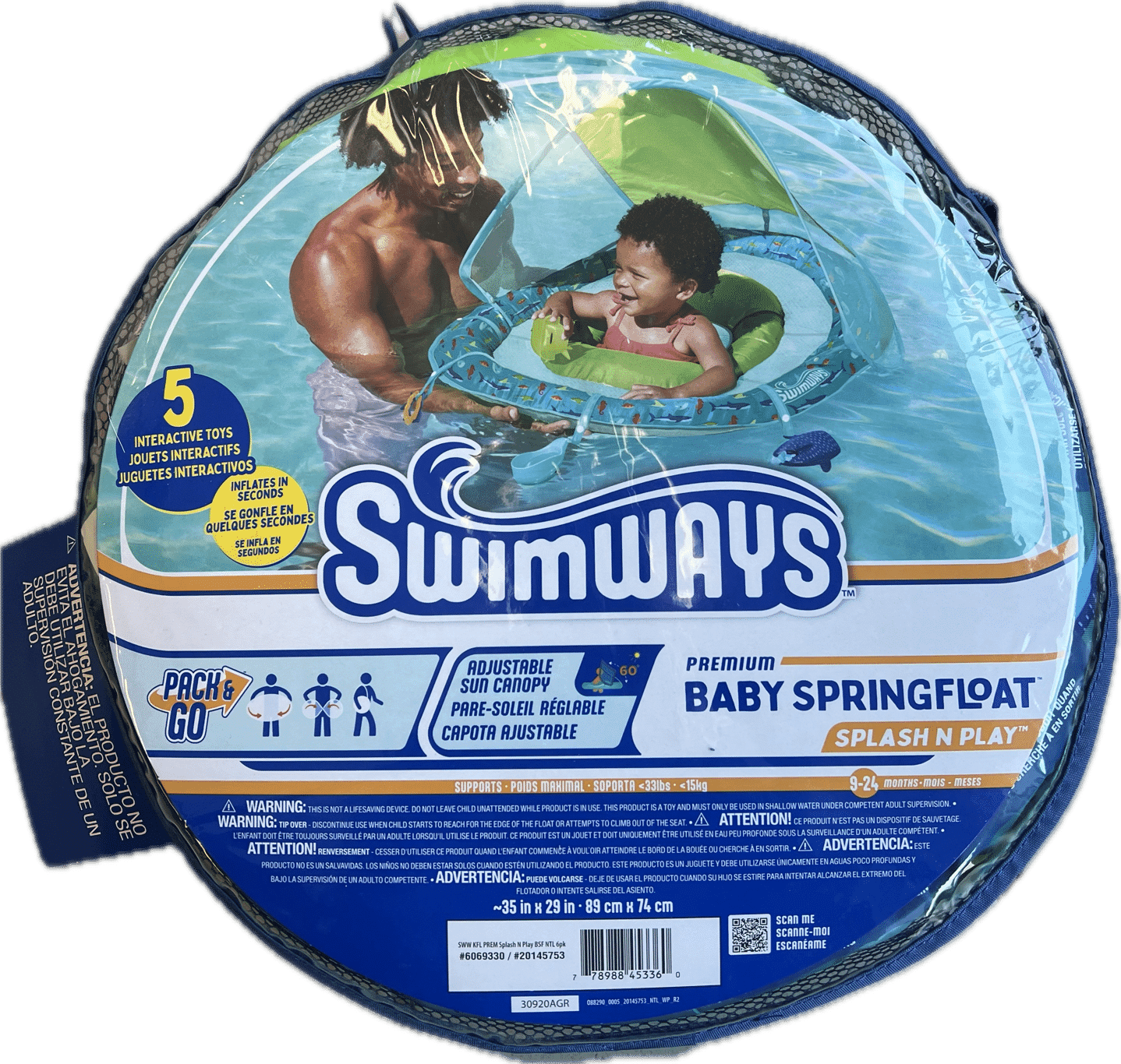 Baby Spring Float Splash N Play